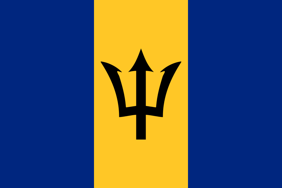 Barbados Flag