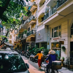 Hanoi street, Hanoi, Vietnam